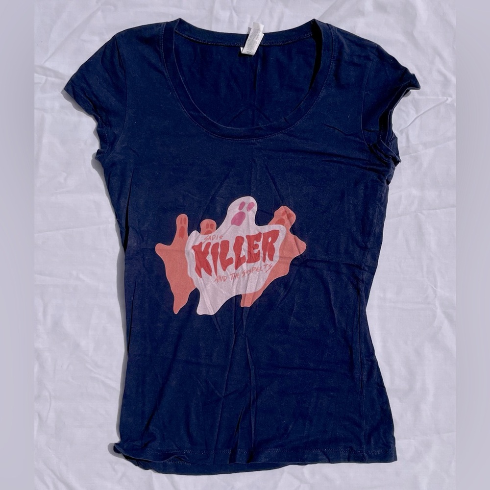Steven Universe Women’s Navy “Sadie Killer and the Suspects” Graphic T-Shirt